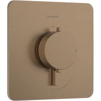 Hansgrohe Ecostat Comfort Q bateria prysznicowa podtynkowa termostatyczna brąz szczotkowany 33712140