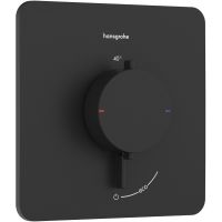 Hansgrohe Ecostat Comfort Q bateria prysznicowa podtynkowa termostatyczna czarna 33712670