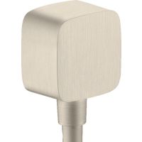 Axor ShowerSolutions przyłącze kątowe węża FixFit softsquare nikiel szczotkowany 36731820