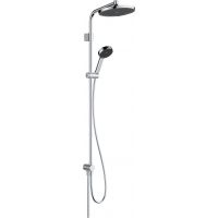 Hansgrohe Activera S zestaw prysznicowy ścienny z deszczownicą chrom 28074000
