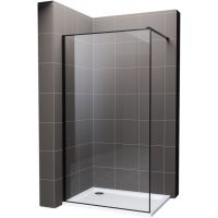 Hagser Hawisa Walk-In ścianka prysznicowa 80 cm czarny mat/szkło przezroczyste HGR40000022