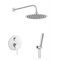 Invena Dafni zestaw prysznicowy podtynkowy chrom BS-88-0O2