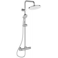 Ideal Standard Jet Evo zestaw prysznicowy ścienny z deszczownicą chrom A6942AA