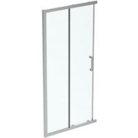 Ideal Standard Connect 2 drzwi prysznicowe cm rozsuwane srebrny szczotkowany/szkło przezroczyste K9262EO