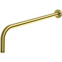 Kohlman Experience Gold ramię prysznicowe 40 cm ścienne złote WNEGD