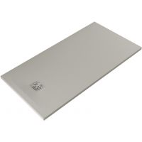Kludi Terra brodzik prostokątny 140x70 cm jasny szary mat 08DW01O2