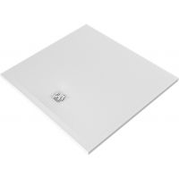 Kludi Terra brodzik kwadratowy 100x100 cm biały mat 08DW1853