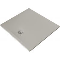 Kludi Terra brodzik kwadratowy 100x100 cm jasny szary mat 08DW18O2