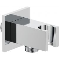 Kludi A-QA przyłącze kątowe z uchwytem chrom 6556905-00