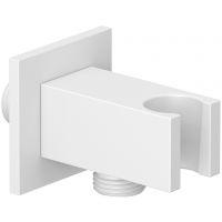 Kludi A-QA przyłącze kątowe z uchwytem biały mat 6556953-00