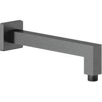 Kludi A-QA ramię ścienne 25 cm czarny szczotkowany 66543N2-00
