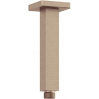 Kludi A-QA ramię prysznicowe 15 cm sufitowe brązowy szczotkowany 66545N1-00