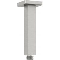 Kludi A-QA ramię prysznicowe 15 cm sufitowe nikiel szczotkowany 66545N5-00