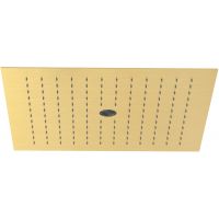 Kludi Asana deszczownica 44x44 cm kwadratowa złoty szczotkowany 69420N0-00