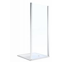 Koło Geo ścianka prysznicowa 90 cm boczna szkło przezroczyste 560.127.00.3