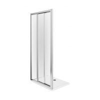 Koło First drzwi prysznicowe 100 cm wnękowe 3-elementowe szkło satyna ZDRS10214003