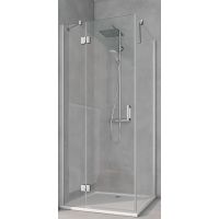 Kermi Osia OS TWD ścianka prysznicowa 100 cm srebrny połysk/szkło przezroczyste OSTWD10020VPK