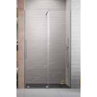 Radaway Furo Brushed Nickel DWJ drzwi prysznicowe 72,2 cm rozsuwane miedź szczotkowany/szkło przezroczyste 10107722-91-01L