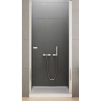 New Trendy New Soleo drzwi prysznicowe 70 cm wnękowe chrom/szkło przezroczyste D-0119A