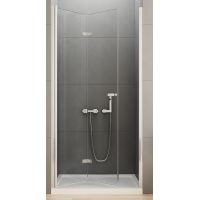 New Trendy New Soleo drzwi prysznicowe 120 cm wnękowe lewe chrom/szkło przezroczyste D-0137A