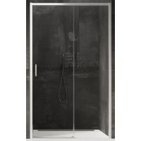 New Trendy Prime drzwi prysznicowe 150 cm wnękowe prawe chrom/szkło przezroczyste D-0309A