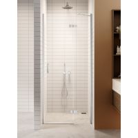 New Trendy Nesta drzwi prysznicowe 120 cm wnękowe prawe chrom połysk/szkło przezroczyste D-0855A