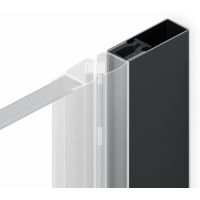 New Trendy Eventa profil poszerzający czarny PP-0039