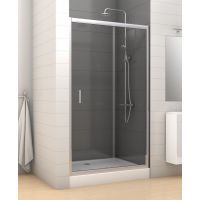 New Trendy Varia drzwi prysznicowe wnękowe 120 cm szkło czyste D-0058A