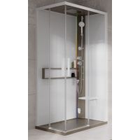 Novellini Glax 2 2.0 A kabina z hydromasażem 100x100 cm parowa z brodzikiem corda G22A109T5-1TU