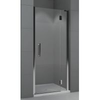 Novellini Modus G drzwi prysznicowe 140 cm wnękowe prawe chrom/szkło przezroczyste MODUSG140D-1K