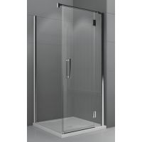 Novellini Modus G drzwi prysznicowe 120 cm prawe chrom/szkło przezroczyste MODUSGF120LD-1K
