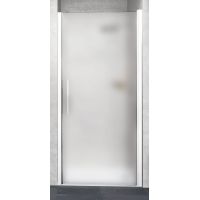 Novellini Young 1B drzwi prysznicowe 57 cm biały mat/szkło satynowe Y21B57-4U