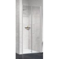 Novellini Young 2.0 2B drzwi prysznicowe 93 cm biały mat/szkło przezroczyste Y22B93-1U