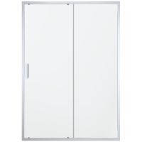 Oltens Fulla drzwi prysznicowe 130 cm wnękowe chrom błyszczący/szkło przezroczyste 21203100