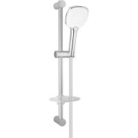 Oltens Driva EasyClick (S) Alling 60 zestaw prysznicowy z mydelniczką chrom/biały 36005110