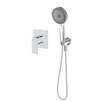 Oltens Hadsel zestaw bateria prysznicowa podtynkowa ze słuchawką 3-funkcyjną Havis EasyClick chrom 36036100