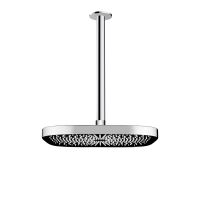 Oltens Vann (S) deszczownica 26x26 cm kwadratowa z ramieniem sufitowym Aera chrom 36087100