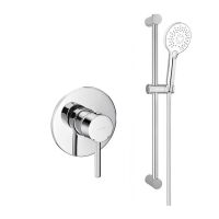 Zestaw Oltens Molle bateria podtynkowa z kompletem prysznicowym Driva EasyClick (33100100, 37300100, 37101110, 37201100, 39302100)