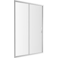Omnires Chelsea drzwi prysznicowe szklane przesuwane 120 cm chrom/szkło przezroczyste NDP12XCRTR