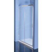 Polysan Easy Line drzwi prysznicowe 110 cm chrom/szkło brick EL1138