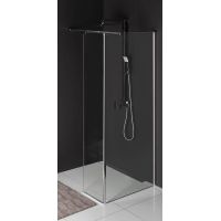 Polysan Modular Shower ścianka prysznicowa 30 cm boczna prawa szkło przezroczyste MS2B-30R