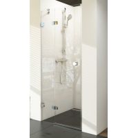 Ravak Brillant BSD2-100 L drzwi prysznicowe 100 cm wnękowe lewe chrom/szkło przezroczyste 0ULAAA00Z1