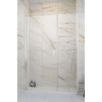 Radaway Nes DWS drzwi prysznicowe 130 cm uchylne chrom połysk/szkło przezroczyste 10028130-01-01L