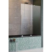 Radaway Furo PND II Black drzwi parawanu 58,8 cm lewe chrom/szkło przezroczyste 10109588-01-01L