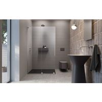Radaway Furo SL Walk-in drzwi prysznicowe 58,8 cm prawe chrom/szkło przezroczyste 10306588-01-01R