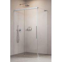 Radaway Idea 8 QL KDJ drzwi prysznicowe 56,7 cm rozsuwane chrom połysk/szkło przezroczyste 10550567-01-01L