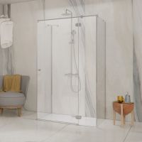 Radaway Torrenta KDJ drzwi prysznicowe 100 cm uchylne chrom połysk/szkło przezroczyste 133310-01-01R