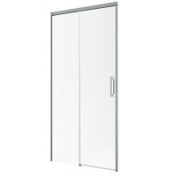Radaway Idea Brushed Nickel DWJ drzwi prysznicowe 150 cm rozsuwane nikiel szczotkowany/szkło przezroczyste 387019-91-01L