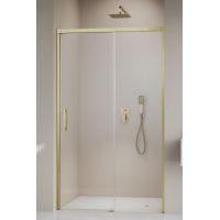 Radaway Idea Brushed Gold DWJ drzwi prysznicowe 160 cm rozsuwane złoty szczotkowany/szkło przezroczyste 387020-99-01R