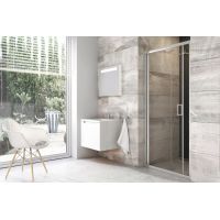 Ravak BLDZ2 drzwi prysznicowe 80 cm srebrny połysk/szkło transparentne X01H40C00Z1